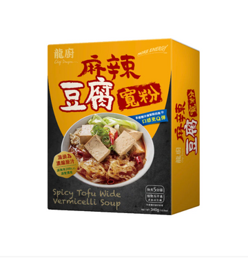 【日正龍廚】麻辣豆腐寬粉 340g/ 盒