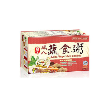 美國配送【京工】臘八蔬食粥 32g, 8packs/ Box