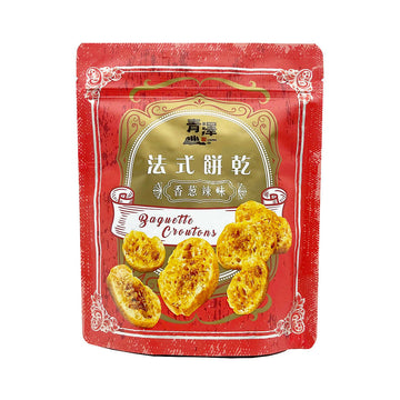 台灣直郵【台東青澤】 CHING TSE 法式餅乾-香蔥辣味(植物五辛素) 70g