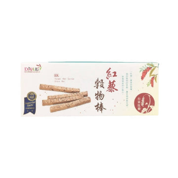 台灣直郵【德朱利斯】 DJULIS 紅藜穀物棒 168g