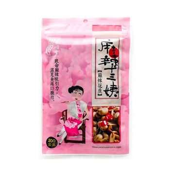 台灣直郵【余順豐】 YU SHUEN-FENG 十三姨麻辣花生 200g