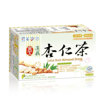 台灣直郵【京工】KINGKUNG 蓮藕杏仁茶 300g 10入