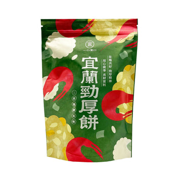 台灣直郵【一口宜口】 A BITE OF PRIME 勁厚餅(三星蔥櫻花蝦) 80g
