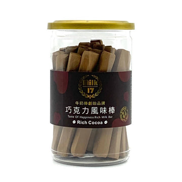台灣直郵【Milk17】純新麵包烘焙坊 巧克力風味棒 200g