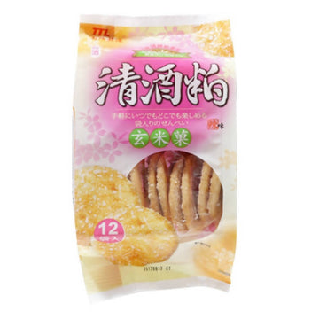台灣直郵【台酒】 TTL TAIWAN 清酒粕玄米果 辣味 150g