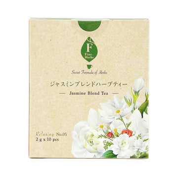 台灣直郵【 臻品植萃】FINEHERBS 茉莉氣巡茶 2g*10入