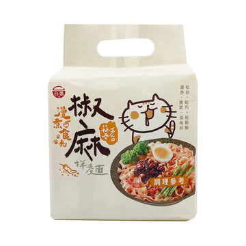 台灣直郵【台酒】 TTL TAIWAN 漫煮食光-蒜香茅台椒麻拌麵 556g 4pcs