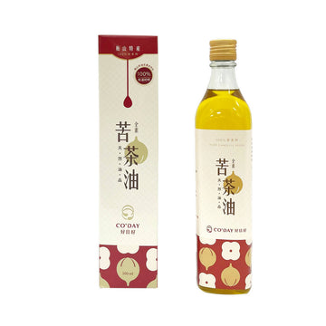 台灣直郵【梅山茶油】MEI-SHAN TEA-SEEDS OIL 苦茶油 500ml
