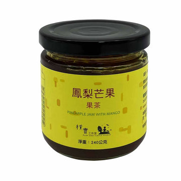 台灣直郵【樸實】PURE AND SIMPLE STUDIO 鳳梨芒果果茶 240g