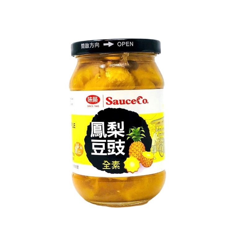 台灣【味榮釀造】鳳梨豆豉 Pineapple Soybeans 380g