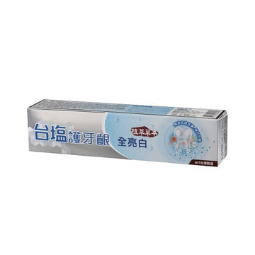台灣直郵【台塩 】 TAIYEN 護牙齦全亮白牙膏 140g