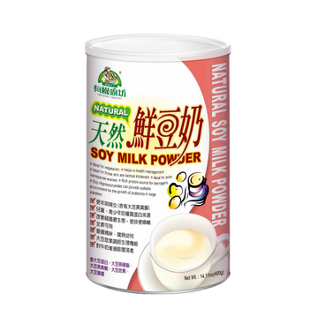 台灣【有機廚坊-健康活力】 天然鮮豆奶 400g