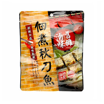 台灣直郵【得意中華】D.E CHUNG HUA FOODS 舊攤滷味 佃煮秋刀魚 80g