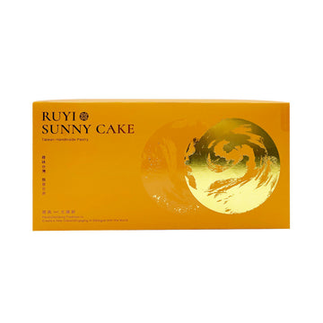 台灣直郵 【如邑堂】 RUYI SUNNY CAKE 原味太陽餅 360g 6入