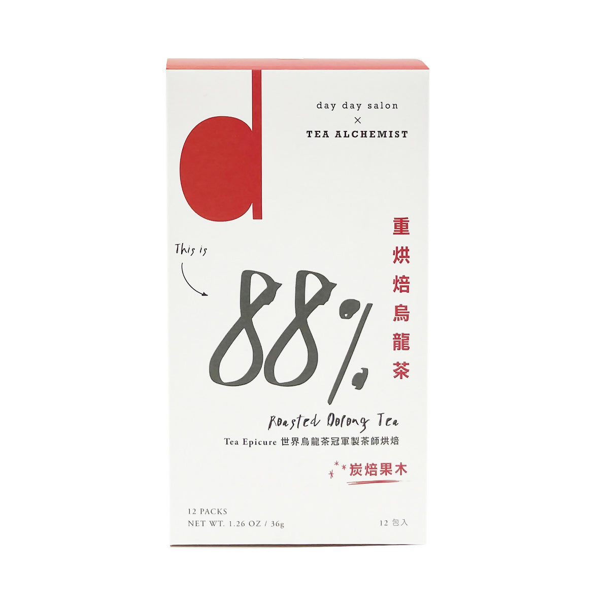 台灣直郵【 天天沙龍】DAY DAY SALON 重烘培烏龍茶 3g*12入