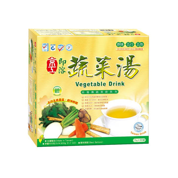 美國配送【京工】即溶蔬菜湯 16gx60packs /box