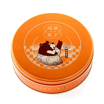 台灣直郵【 鴻鼎菓子 】HON DIN BAKERY 噠啵曲奇-雙拼派對盒 204g