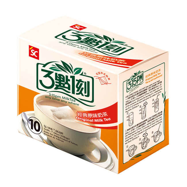 台灣 【三點一刻】經典原味奶茶 (10入)