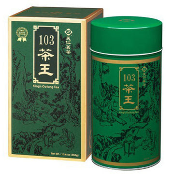 台灣【天仁茗茶】 103茶王清香人蔘烏龍茶 300g