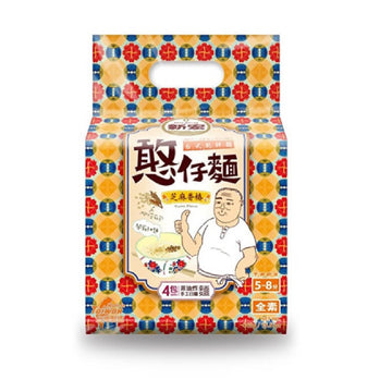 台灣直郵【新宏】SHIN HORNG 憨仔麵 芝麻香椿 440g 4入