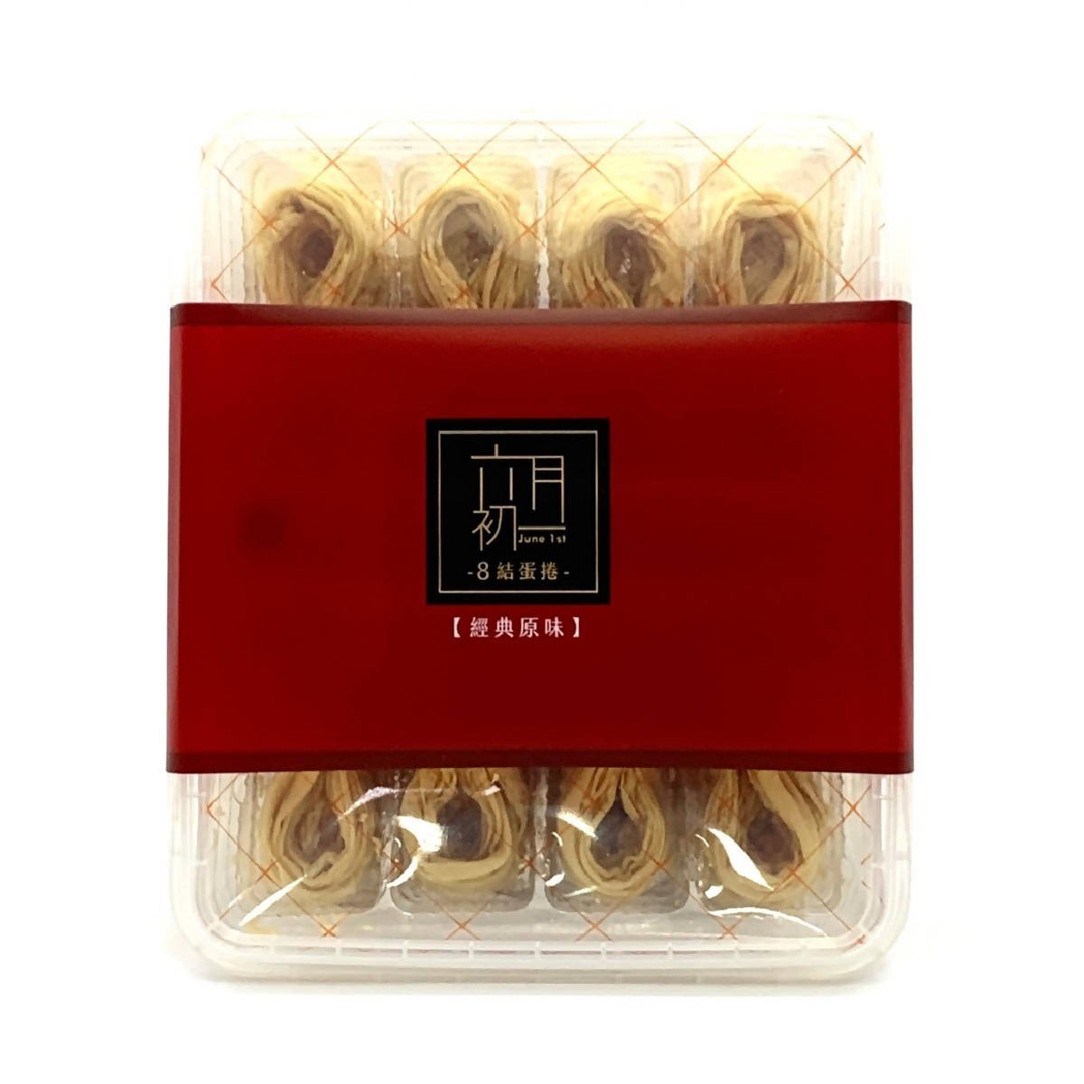 Taiwan Direct Mail【June 1st】 JUNE 1ST 8-Knot Egg Roll (Classic Original) 320g 