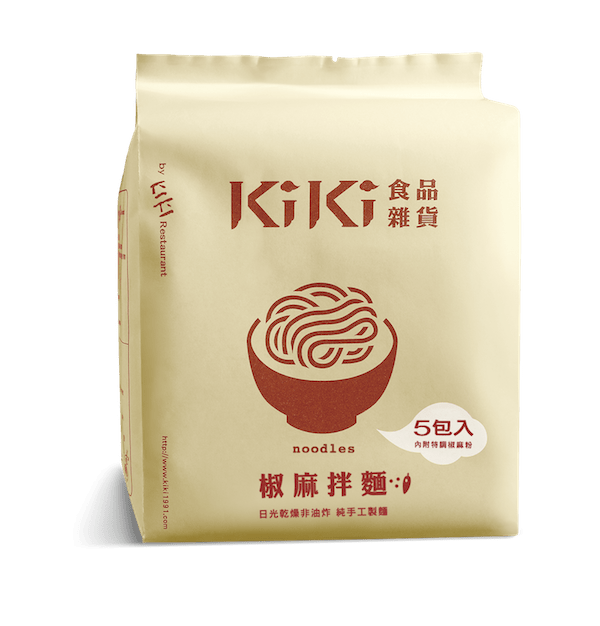 台灣KIKI椒麻拌麵 5包入 - etmall.us 北美易購