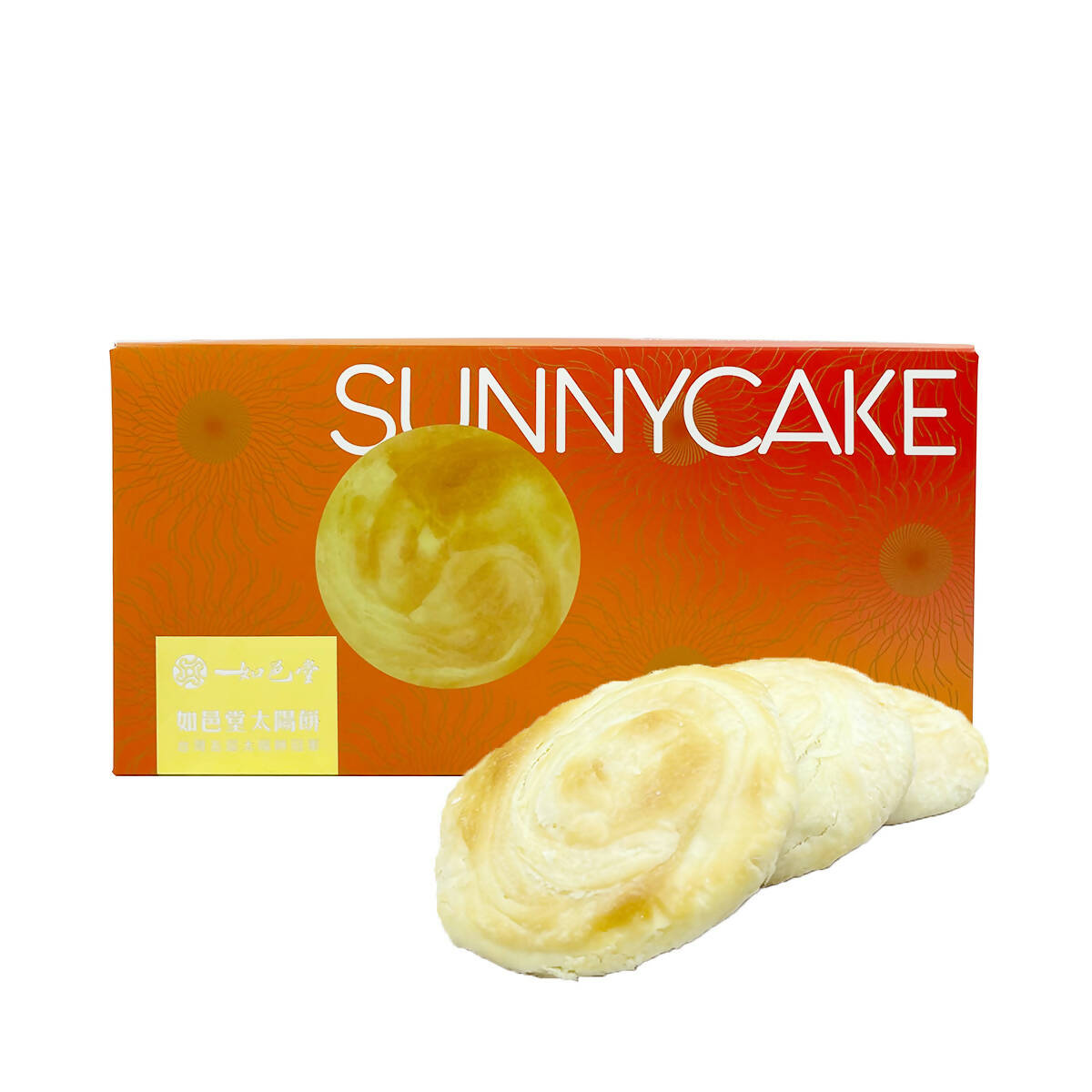 台灣直郵 【如邑堂】 RUYI SUNNY CAKE 蜂蜜太陽餅 360g 6入