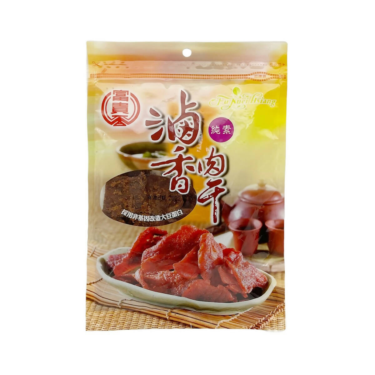 [台灣直郵]富貴香 FU KUEI HIANG 滷香肉干(純素) 300g