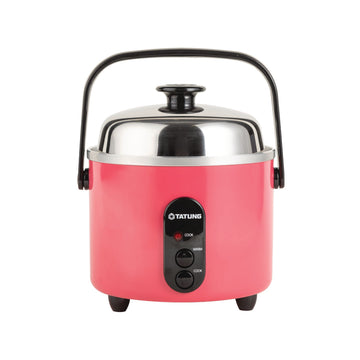 TAC-3A SF 3-Cup Multi-Functional Cooker, Peach Color 台灣【大同電器】Tatung 大同電鍋（3杯/ 桃紅色 美規UL認證) TAC-3A(SF)