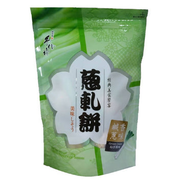 台灣直郵【手信坊】 SHU SHIN 蔥軋餅-鹹香蔥味 192g 16入