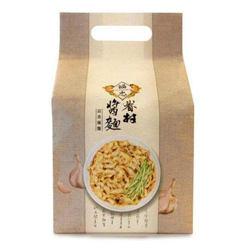 Taiwan [Fuzhong Brand] Juncun Sauce Noodles Garlic Sesame Sauce 4 packs