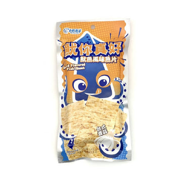 Taiwan Direct Mail【Datian Ocean】 DAH TIEN Squid Flavor Fish Fillet (Taiwanese Pesto) 25g 