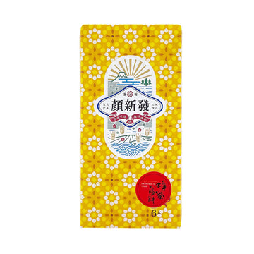 [台灣直郵] 顏新發 YSFA 蜂蜜太陽餅 300g 6入