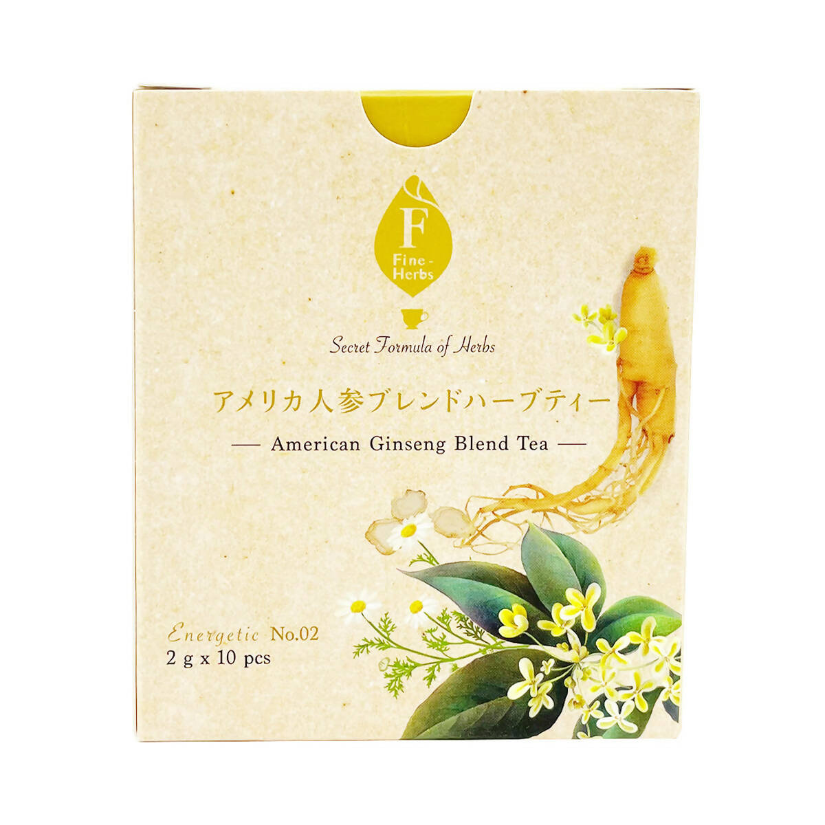 台灣直郵【 臻品植萃】FINEHERBS 粉光元氣茶 2g*10入