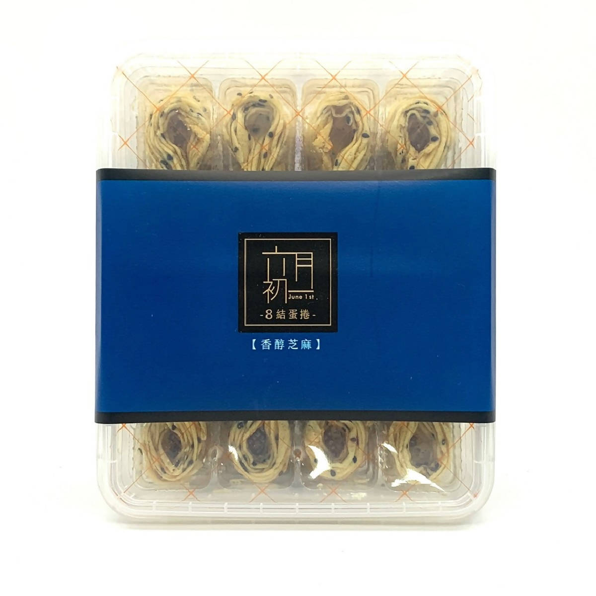 台灣直郵【六月初一】 JUNE 1ST 8結蛋捲(香醇芝麻) 320g