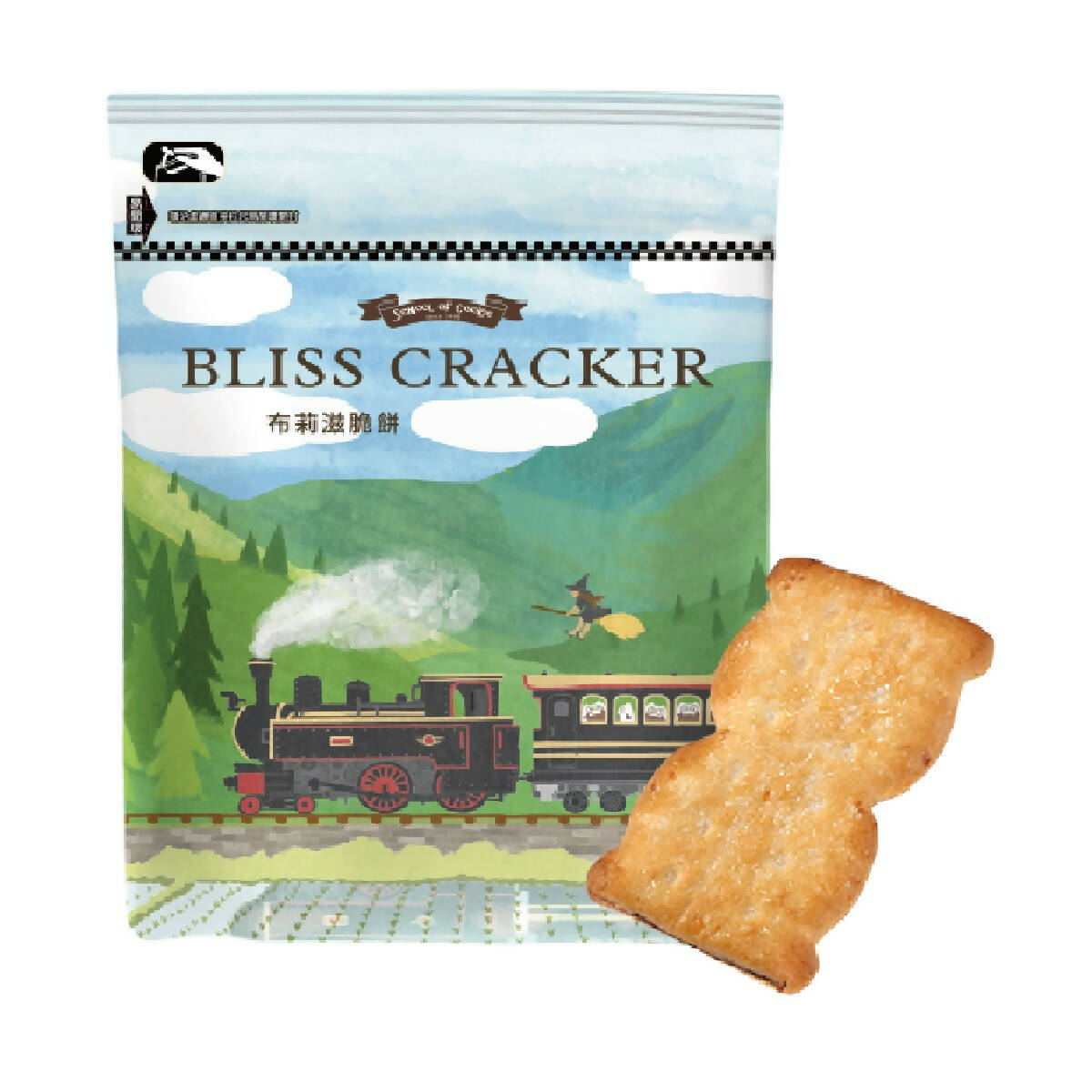 台灣直郵 【台灣優格餅乾學院】SCHOOL OF COOKIE 布莉滋脆餅 葡萄風味 290g