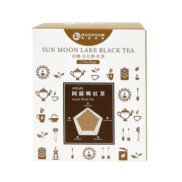 Taiwan direct mail [Heguo Forest] HUGOSUM tea master Assam black tea three-dimensional carry bag 2.5g*7 into 