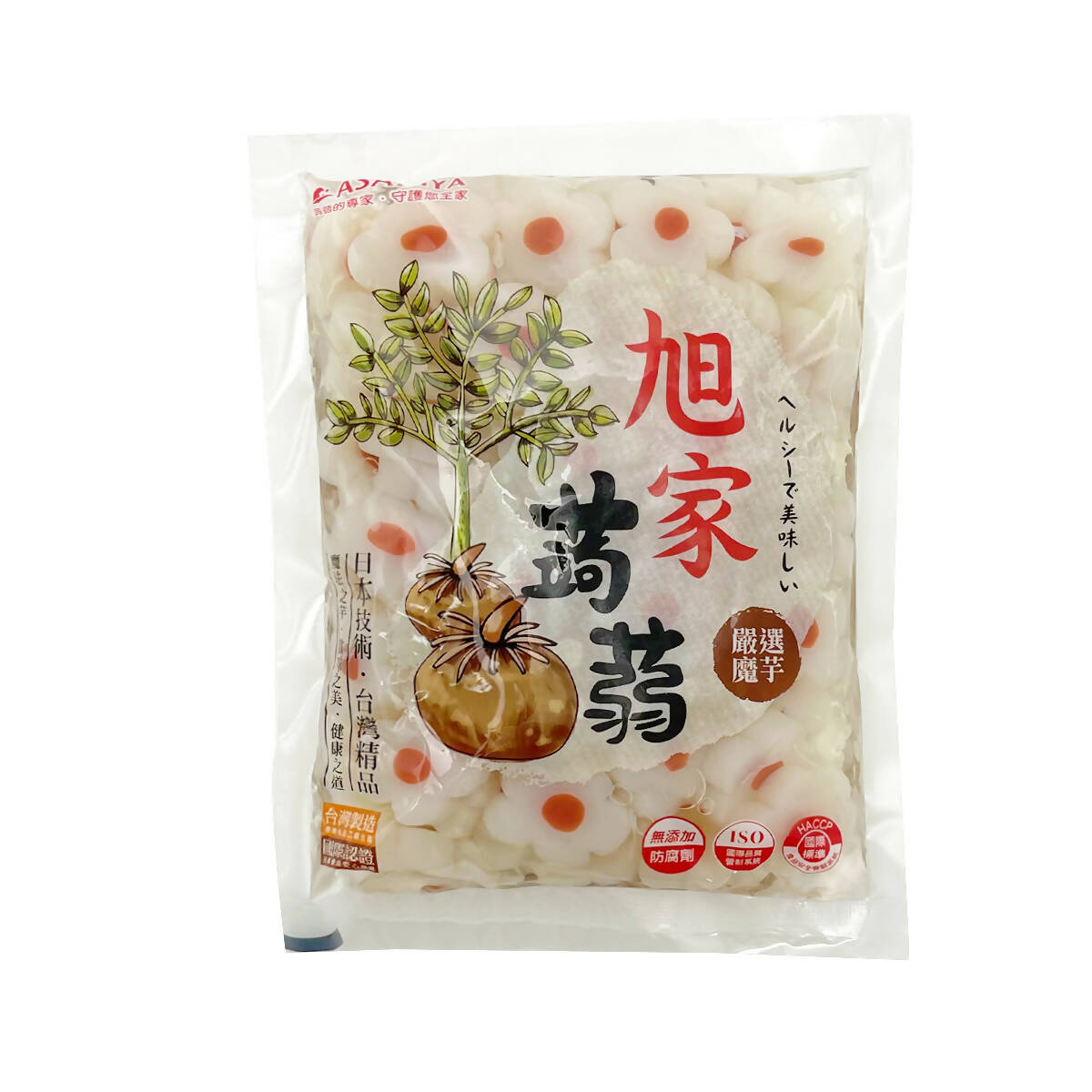 台灣直郵【旭家】ASAHIYA FOOD 蒟蒻小桐花 300g