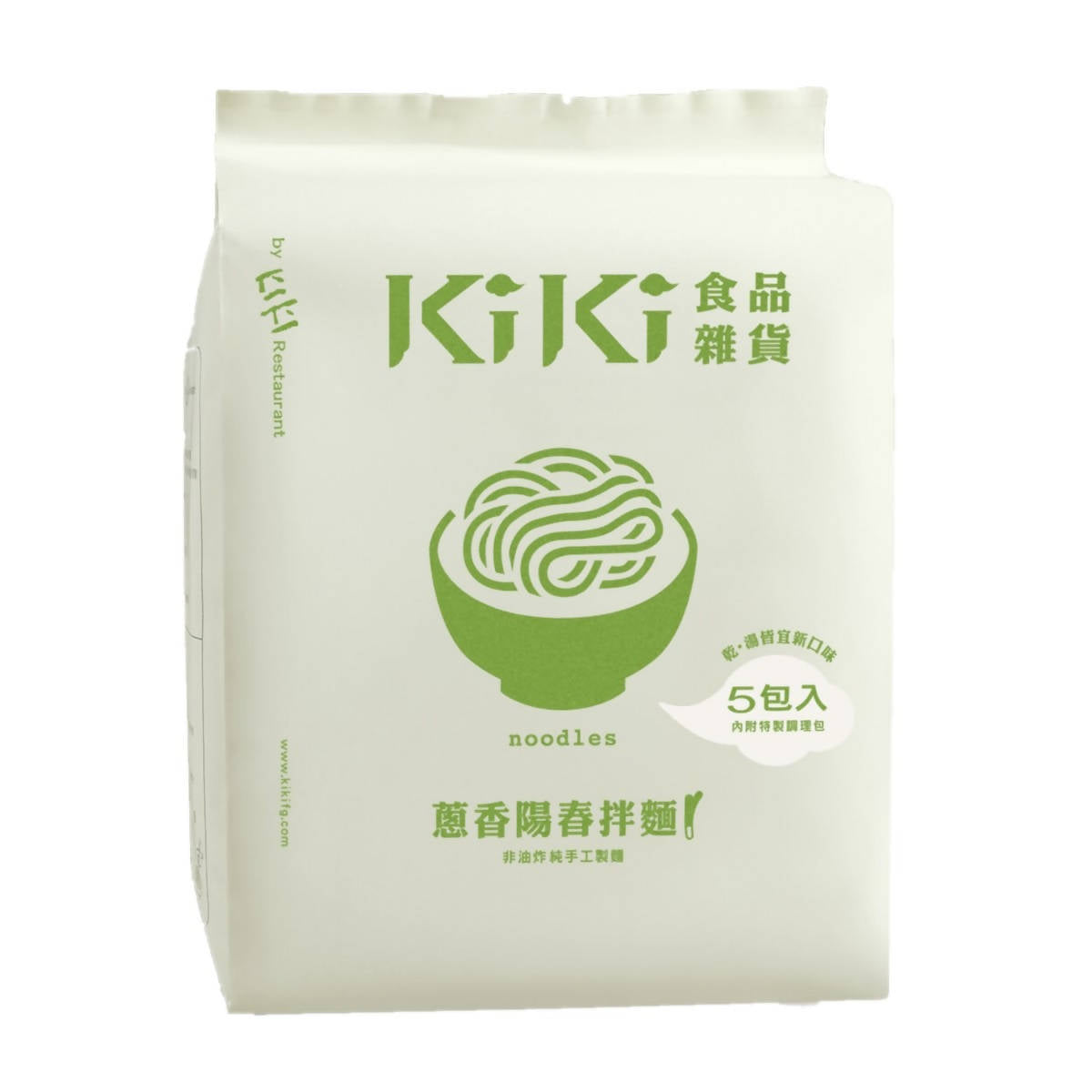 台灣直郵 【KIKI食品雜貨】KIKI FINE GOODS 蔥香陽春麵 500g