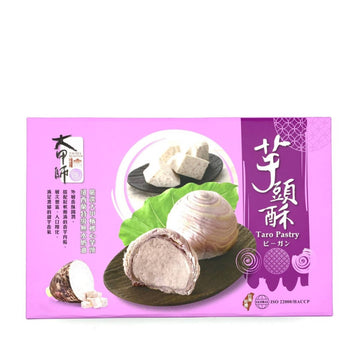 Taiwan Direct Mail【Da Jia Shi】 TACHIA MASTER Taro Crisp 400g 8pcs 