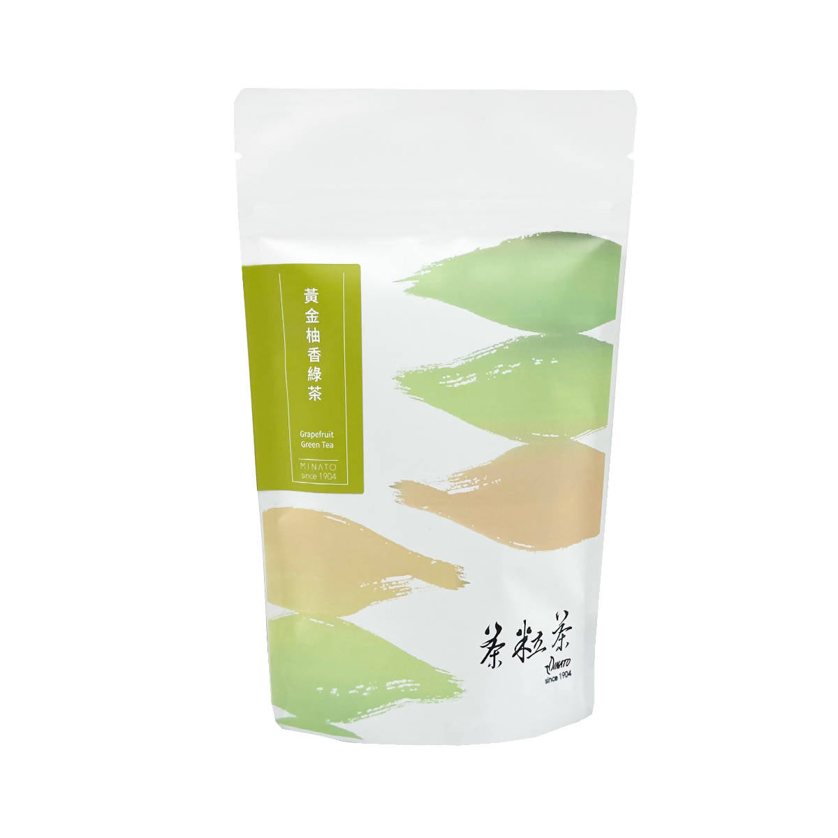 [台灣直郵]茶粒茶 MINATO 黃金柚香綠茶立體茶包 3g*8入