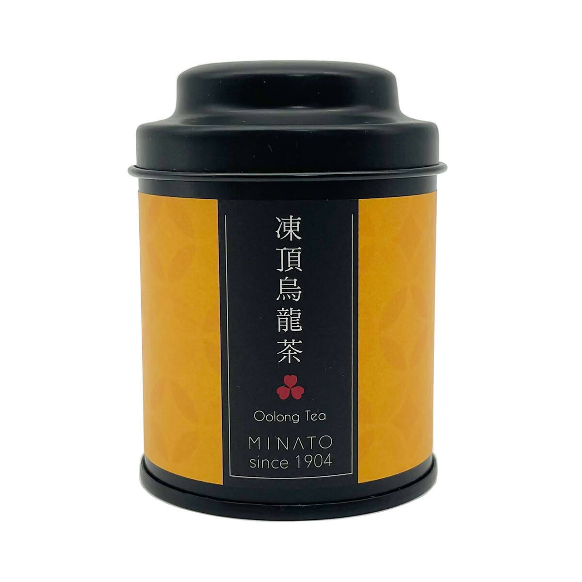台灣直郵【茶粒茶】 MINATO 原片茶葉 Mini黑罐 凍頂烏龍茶 30g
