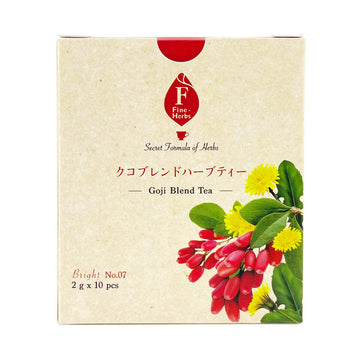 台灣直郵【 臻品植萃】FINEHERBS 枸杞覺明茶 2g*10入