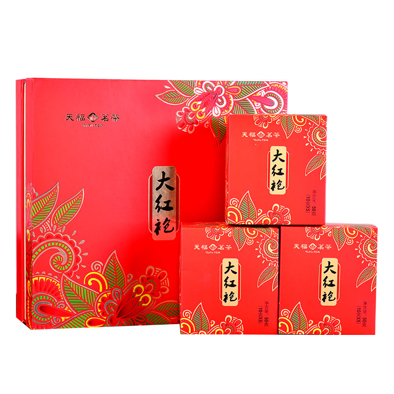 中國天福茗茶大红袍礼盒 S7 (200g/7oz/box) - etmall.us 北美易購