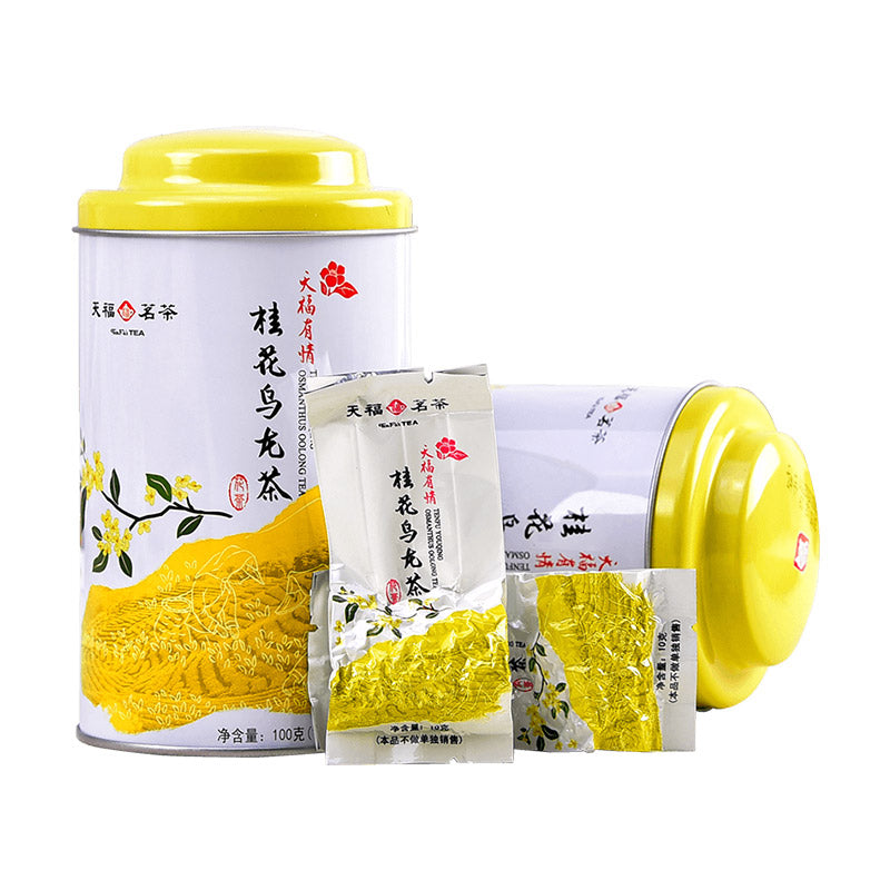 中國天福茗茶有情桂花烏龍茶 S7 (100g/3.5oz/box) - etmall.us 北美易購