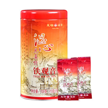 中國【天福茗茶】溫心見真情鐵觀音 M7 (100g/3.5 oz/box)