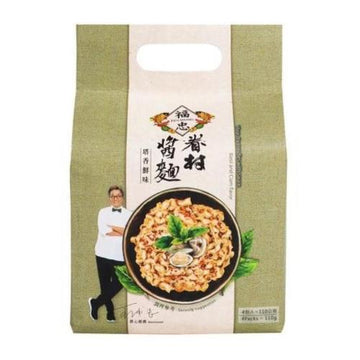 Taiwan [Fuzhong Brand] Juncun Flavored Noodles Tasty Flavor 4 Packs