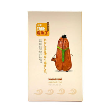 Taiwan Direct Mail【Grand Prize】DAISHO Wild Mullet Roe 4 Taels Value Gift Box 150g 1 Piece 