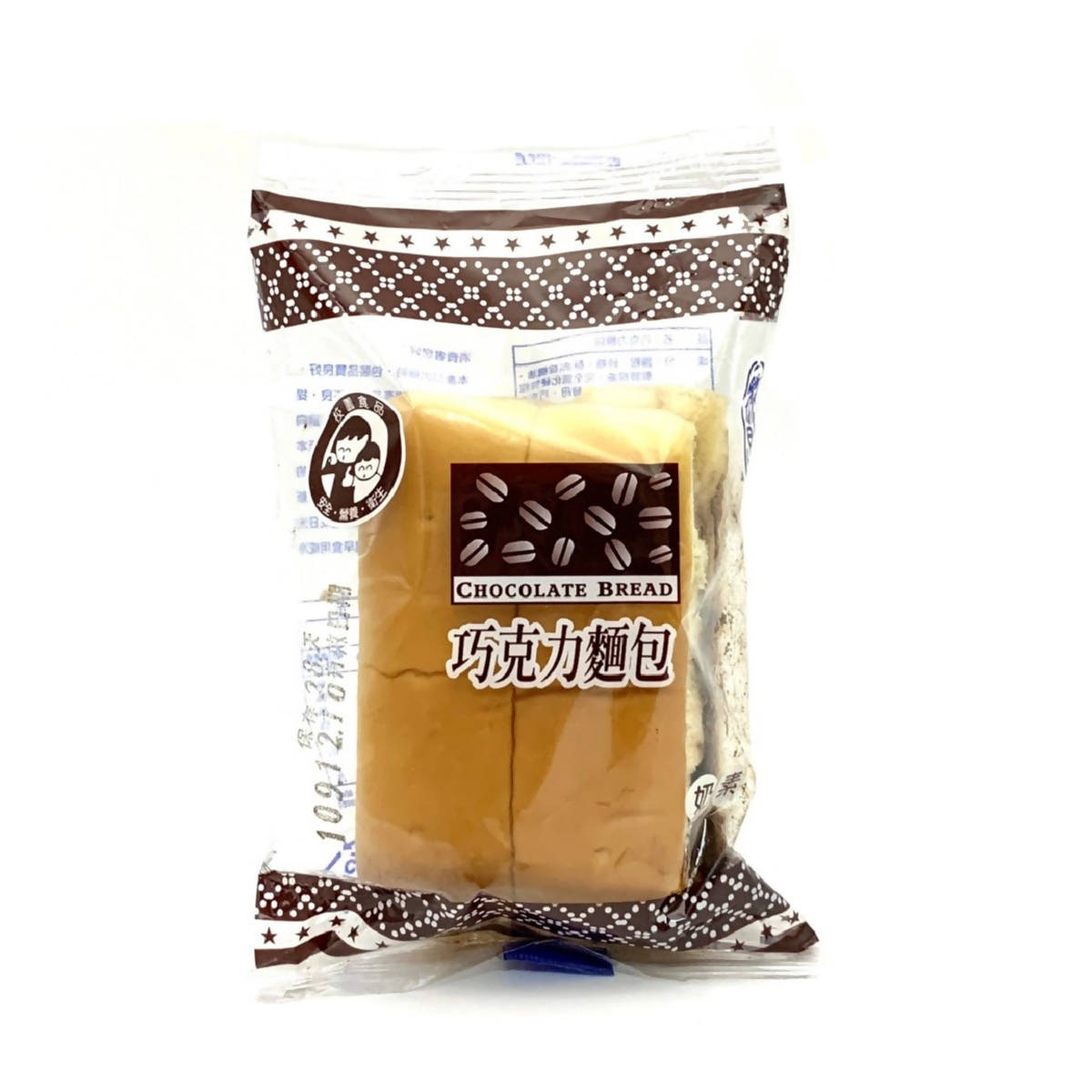 台灣直郵【勝昌食品】 SHENG CHANG FOODS 巧克力麵包 60g