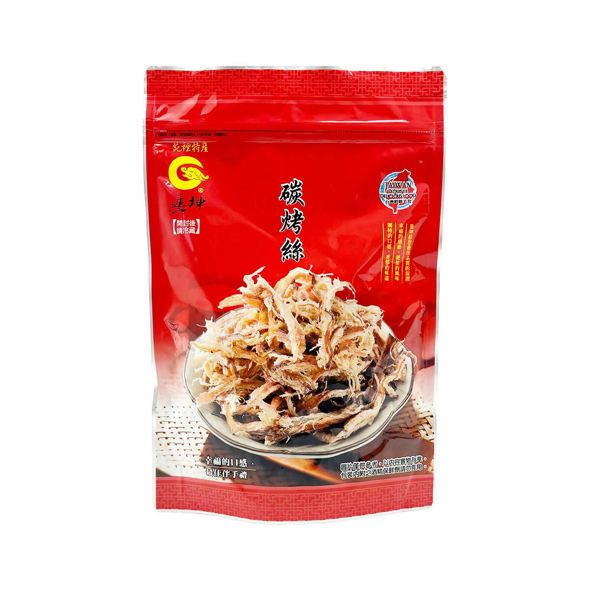 Taiwan Direct Mail【Chuikun】 CHUEI KUN Charcoal Grilled Shredded 180g 